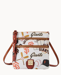 MLB Giants Triple Zip Crossbody
