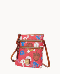 MLB Phillies Triple Zip Crossbody