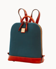 Pebble Grain Zip Pod Backpack