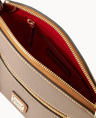 Pebble Grain Domed Crossbody