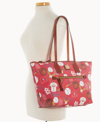 MLB Cardinals Zip Tote