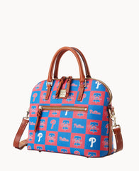 MLB Phillies Domed Zip Satchel