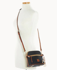 Pebble Grain Domed Crossbody