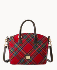 Tartan Domed Satchel