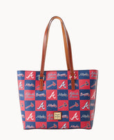 MLB Braves Zip Tote