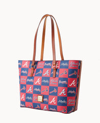 MLB Braves Zip Tote