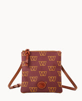 NFL Commanders Small North South Top Zip Crossbody