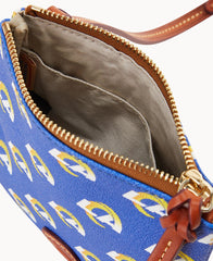 NFL Rams Small North South Top Zip Crossbody