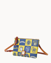 MLB Brewers Top Zip Crossbody