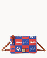 NFL Bills Top Zip Crossbody