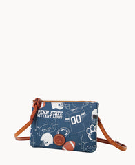 Collegiate Penn State University Top Zip Crossbody