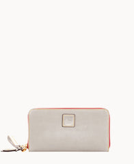 Florentine Large Zip Around Wristlet