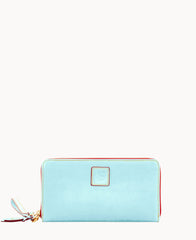 Florentine Large Zip Around Wristlet