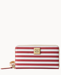Skipper Large Zip Around Wristlet