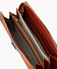 NFL Bills Large Zip Around Wristlet