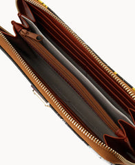 NFL Steelers Large Zip Around Wristlet