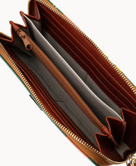 NFL Packers Large Zip Around Wristlet