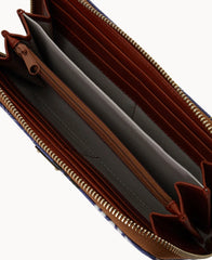 NFL Ravens Large Zip Around Wristlet