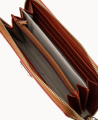 NFL 49ERS Large Zip Around Wristlet