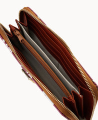 Collegiate Texas A&M University Large Zip Around Wristlet