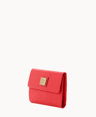 Saffiano Small Flap Wallet