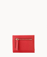 Saffiano Small Flap Wallet