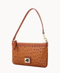 NFL Panthers Large Slim Wristlet