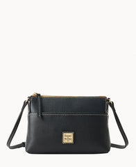 Lucca Leather Ginger Crossbody