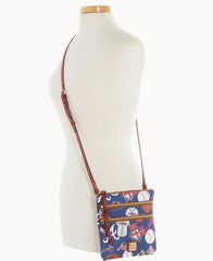 MLB Braves Triple Zip Crossbody
