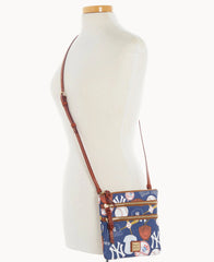 MLB Yankees Triple Zip Crossbody