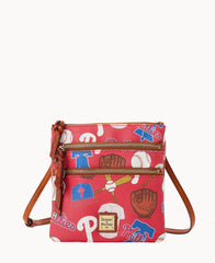 MLB Phillies Triple Zip Crossbody