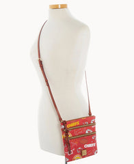NFL Chiefs North South Triple Zip Crossbody