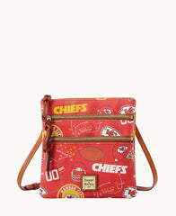 NFL Chiefs North South Triple Zip Crossbody