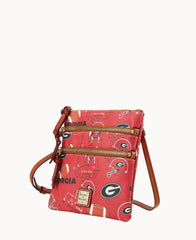 Collegiate University of Georgia Triple Zip Crossbody