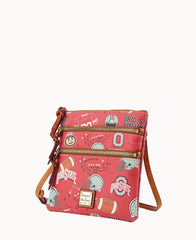 Collegiate Ohio State University Triple Zip Crossbody