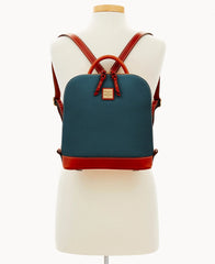 Pebble Grain Zip Pod Backpack