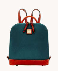 Pebble Grain Zip Pod Backpack