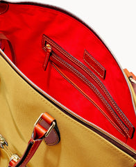 Nylon Large Pocket Satchel