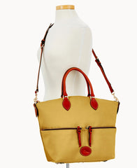 Nylon Large Pocket Satchel