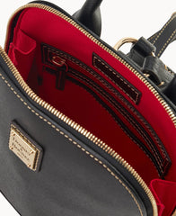 Saffiano Small Zip Pod Backpack