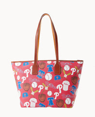 MLB Phillies Zip Tote