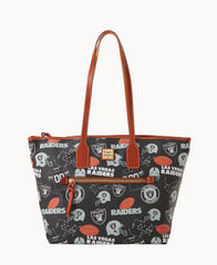 NFL Raiders Zip Tote