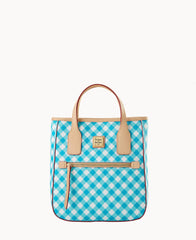 Gingham II Small Handle Tote