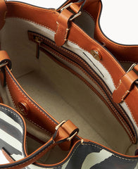 Zebra Leather Brenna