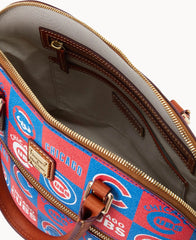 MLB Cubs Domed Zip Satchel