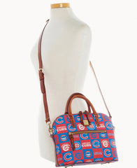 MLB Cubs Domed Zip Satchel