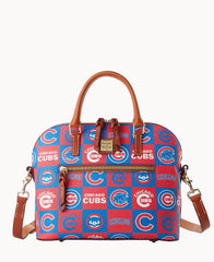 MLB Cubs Domed Zip Satchel