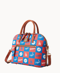 MLB Dodgers Domed Zip Satchel