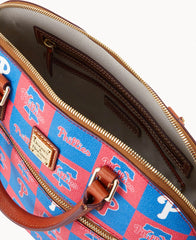 MLB Phillies Domed Zip Satchel