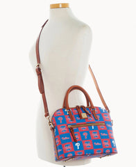 MLB Phillies Domed Zip Satchel